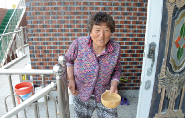 서생면 나사리의 송계순할머니