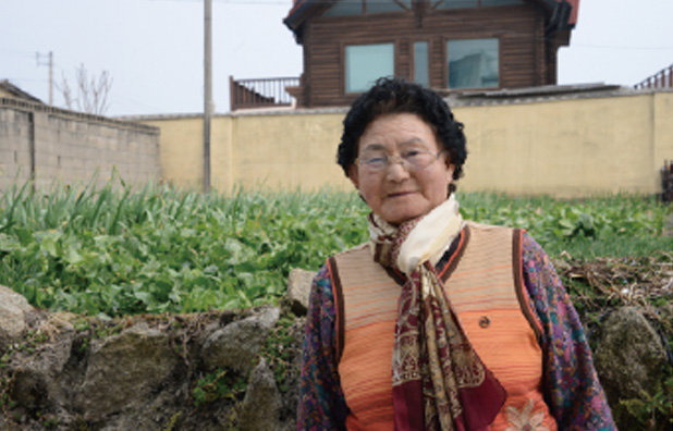 서생면 신암리의 손종순할머니